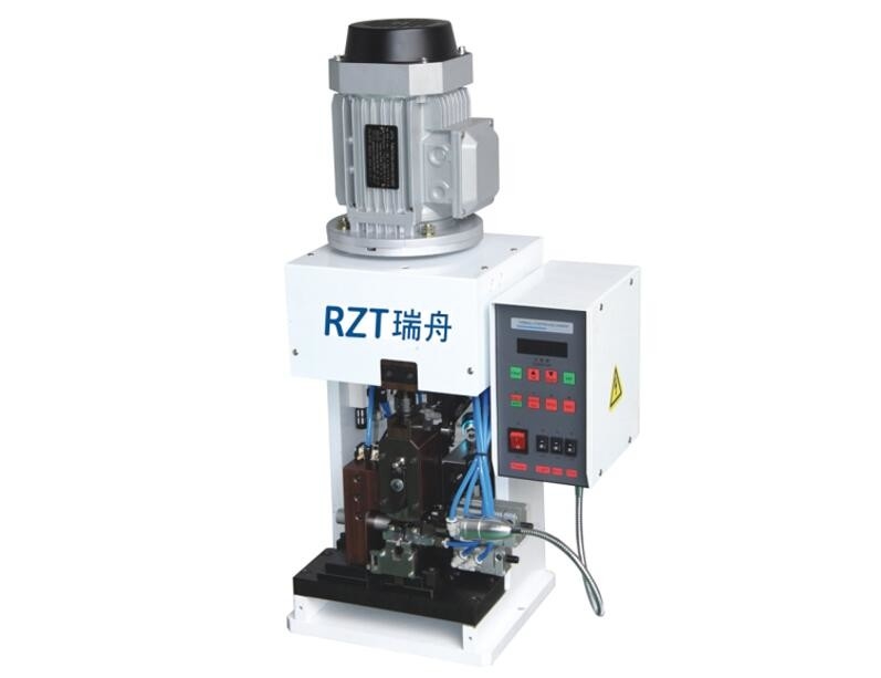 Máy bóc và uốn cáp điện siêu tự động bán tự động với chế độ đầu cuối uốn dọc